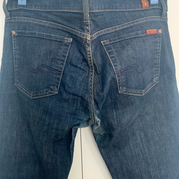 5-Pocket Straight Leg Jeans: 7 For All Mankind - Picture 8 of 14